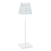 Zafferano x Fermoie Fabric Lampshades - Wicker Pattern - Red Wicker |