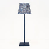 Zafferano x Fermoie Fabric Lampshades - Popple Pattern - Orange Popple |