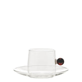 Bilia Cappuccino Cup & Saucer - Transparent |