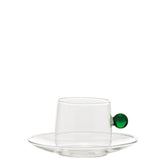 Bilia Cappuccino Cup & Saucer - Transparent |