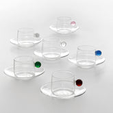 Bilia Cappuccino Cup & Saucer - Transparent |