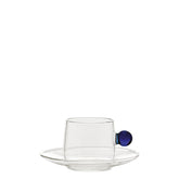 Bilia Espresso Cup & Saucer - Transparent |