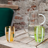 Gessato Tumbler (Set of 2) - Transparent |