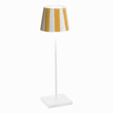 Poldina Pro Lido - White / Green Stripes |