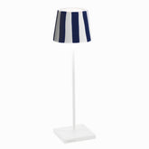 Poldina Pro Lido - White / Green Stripes |