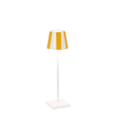 Poldina Pro Micro Lido - White / Yellow Stripes |