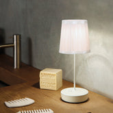 Swap Pro Pleated Ivory Lampshade - Black |