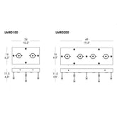 Mariposa Frame for Wall / Ceiling Light - Two Light |