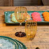 Perle Wine Goblet (Set of 2) - Transparent |
