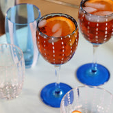 Perle Wine Goblet (Set of 2) - Transparent |