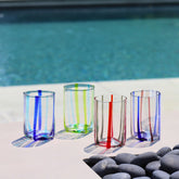 Tirache Tumbler (Set of 6) - Black / Orange |