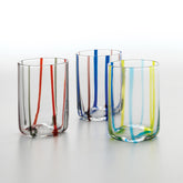 Tirache Tumbler (Set of 6) - Black / Orange |