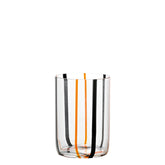 Tirache Tumbler (Set of 6) - Black / Orange |