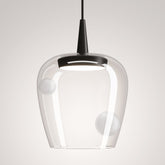 Bilia Pendant - Small / Sandblasted / Black / 2700 K |