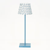 Zafferano x Fermoie Fabric Lampshades - Wicker Pattern - Red Wicker | 