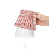Zafferano x Fermoie Fabric Lampshades - Wicker Pattern - Poldina Pro Collection | 