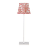 Zafferano x Fermoie Fabric Lampshades - Wicker Pattern - Red Wicker | 