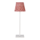 Zafferano x Fermoie Fabric Lampshades - Popple Pattern - Orange Popple | 