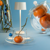 Bilia Cappuccino Cup & Saucer - Colored Glassware | 