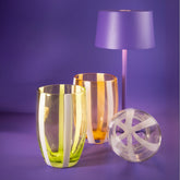 Gessato Tumbler (Set of 2) - Colored Glassware | 