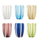 Gessato Tumbler (Assorted Set of 6) - Tableware Collection | 