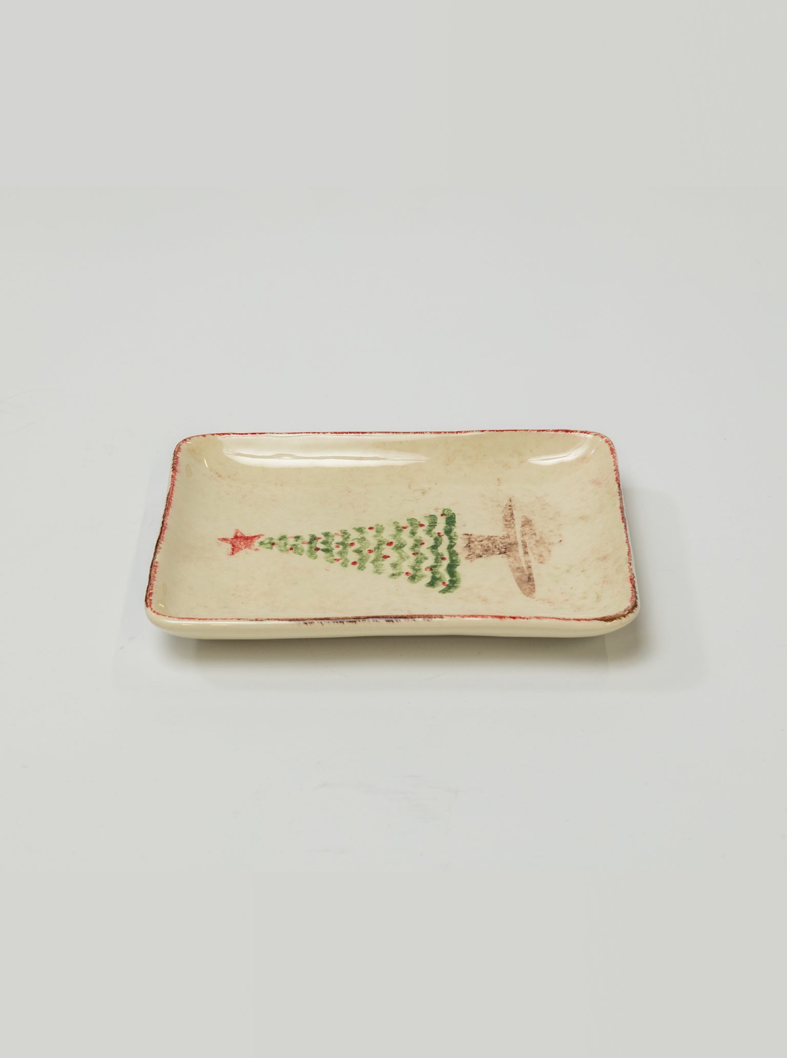 Holiday Medium Rectangular Tray (Set of 4)