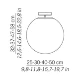 Sferis Classic Ceiling Light - Extra-Small / 9.8 Inches / Chrome | 