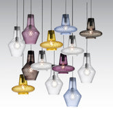 Romeo & Giulietta Pendant Light - Romeo / Clear / 45 Inches | 