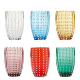 Perle Tumbler Assorted (Set of 6) - Tableware Collection | 