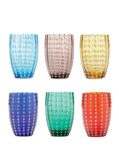 Perle Tumbler Assorted (Set of 6)