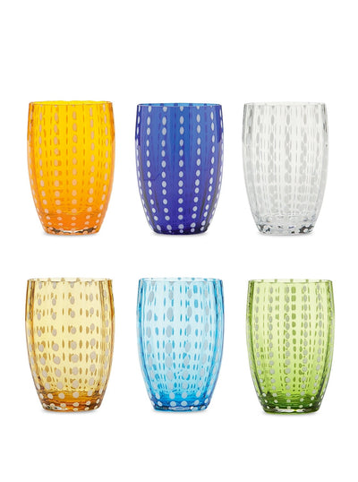 Perle Tumbler Assorted (Set of 6)