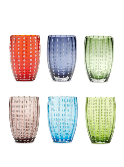 Perle Tumbler Assorted (Set of 6)