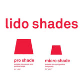 Poldina Micro Lido Shade - Black Stripes | 