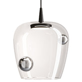 Bilia Pendant - Small / Sandblasted / Black / 2700 K | 