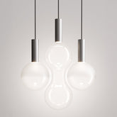 Sfera Pendant - 2700 K / Transparent / Gold | 